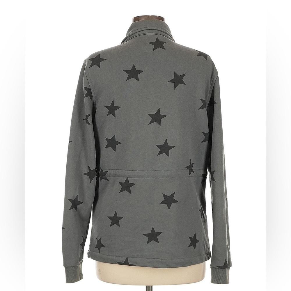 Vigoss Star-Patterned Utility Jacket In Gray And … - image 2